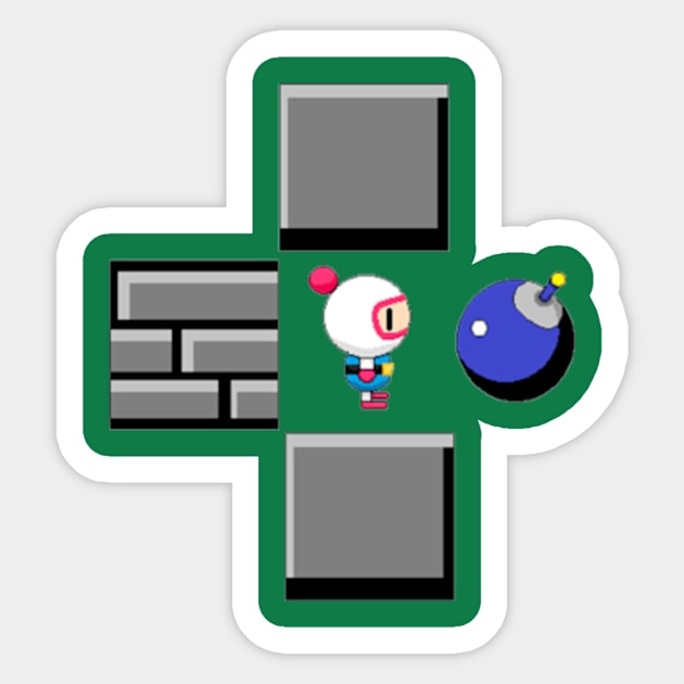 BomberMan Fail 💣 Sticker by Inusual Subs